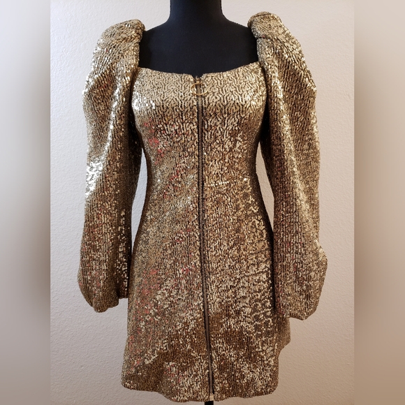 Zara Dresses & Skirts - ZARA Sequins dress Sz XS